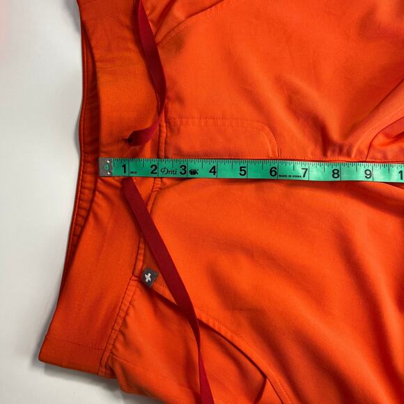 Figs Scrub Set Sunset Orange Womens Zamora Joggers XSP Catarina Top XXS - Picture 13 of 16